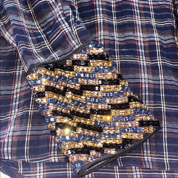 Le Superbe Super Stoned Cowboy Shirt size 4 NWOT - Picture 4 of 8